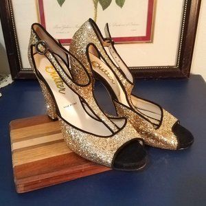 Handmade in Italy - Butter Gold Heels size 7